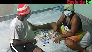 Ludo-pelistä massiivinen kova nussi afrikan isolla kyrvällä ja miracle-pornolla