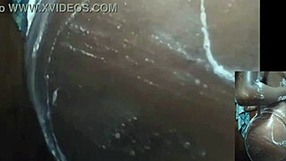 cyndy blackslave masturbate in shower with little 18+ squirt