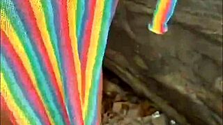 African Exhibitionists Flash Big Pussies At Secret Beach