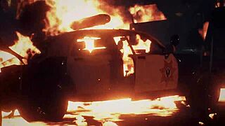 Busty super cop Claire Redfield. She fights crime with her massive tits.