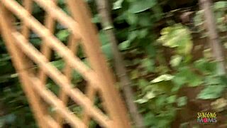 Blonde News Reporter Dresses Slutty in Stockings, Reports Horny Couple's Outdoor Hardcore Fucking and Cumshot