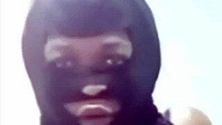 Cyndy Blackslave feels the spanking on her fat ass