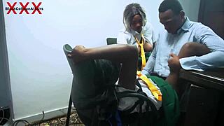 Students Taught Their Head Teacher How To Fuck Two Pussy Please Subscribe To Red