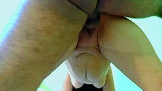 Riding indian school girl pussy filled with cum