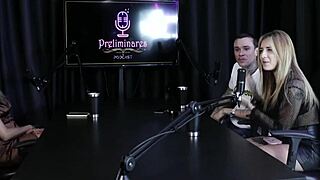 yasmin pariz moans while stripping and sucking delicious cock