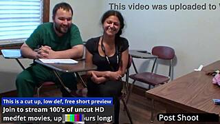 Freshman Gets Mandatory Hitachi Orgasm From Doctor-Tampa - Yesenia Sparkles.