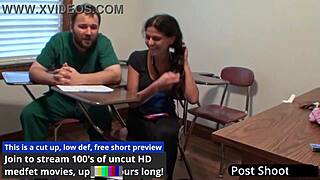 Freshman Gets Mandatory Hitachi Orgasm From Doctor-Tampa - Yesenia Sparkles.