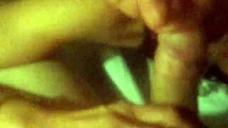 My girlfriend gives intense wet cock loving passionately.