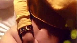 Latina in bathroom with big ass