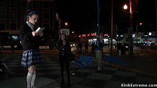 preacher's teen gets group fucked in public humiliation