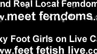 JERK YOUR COCK TO OUR PERFECT LITTLE 18+ FEET!