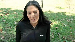 I met ashley sanz, she invited me to fuck her ass