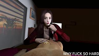 3d Big Boobs Asian Babe Cheating With Big Dick