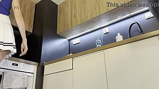 Redhead Hot Wife Has New Mini Skirt and Pink Panties to Show Off!