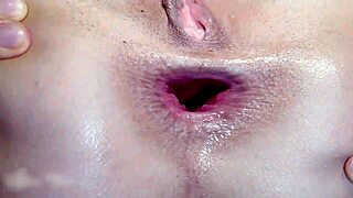 skinny latina girl discovers stepbrother sniffing panties then gets anal filled with cum alicia trece