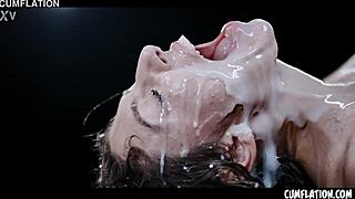 horny girl begs steve for more cumflation 😈