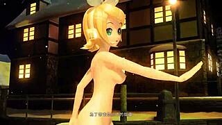 kagamine rin snowman project diva nude mod full nude mod