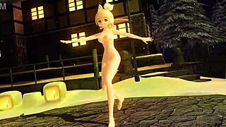 kagamine rin snowman project diva nude mod full nude mod