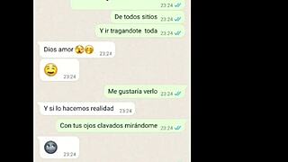 my girlfriend tries the milk on web chat and loves it