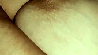 Why does this beautiful milf wife engage in phone sex with her husband in their home?