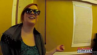 Redhead Cutie Carolyn Fingers Pussy and Deepthroats Cock?