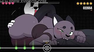 In beat banger story mode, part one, a group engages in hentai action with big cocks and tits