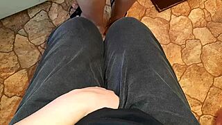 i jerk off watching my neighbor prepare dinner in the kitchen