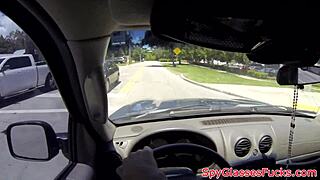 Euro babe POV fucked on spycam 😍