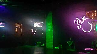 Eighteen-Year-Old Latina Teen Performs Sensual Table Dance On Desk For Amateur Mexican Audience