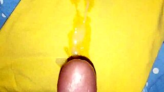 Jerking Off Cock To Cum