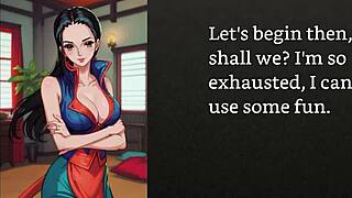 Bride faygrey nico robins delivers gentle humiliation femdom tease with joi sounding