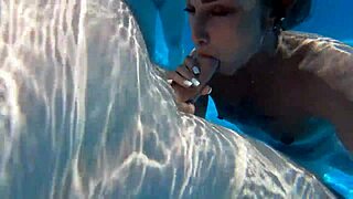 orgy in the swimming pool with big tits