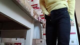 Stepsister masturbates solo with multiple orgasms - lesbian illusion girls