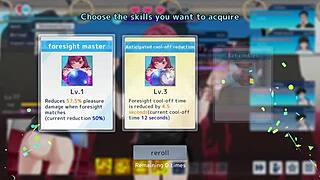 decoy investigator lina in ol uniform with blindfold