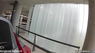 Big tit asian chick fucked in public