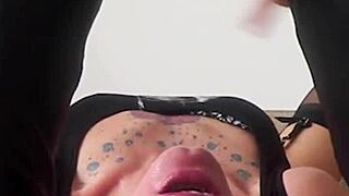 He fucked my throat and pussy for his pleasure