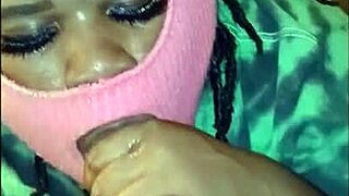 she blew bubbles with my cum after sucking my dick real good