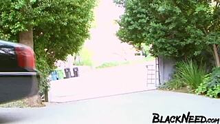 Interracial Sex Video With Horny Step Daughter And Big Black Cock