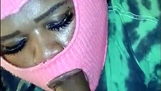 she blew bubbles with my cum after sucking my dick real good