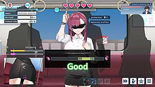 decoy investigator lina in ol uniform with blindfold