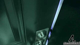 Ripped leggings alix lynx gets finger fucked