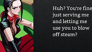 Bride faygrey nico robins delivers gentle humiliation femdom tease with joi sounding