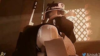 roblox egirl fucks her big ass hard while sucking monster cock