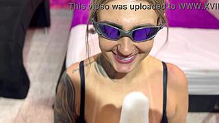 Tricked Stepsister Tests Flavors in Sheer Red Outfit