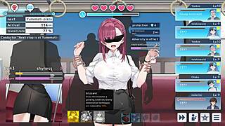 decoy investigator lina in ol uniform with blindfold