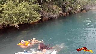 Sexo Anal Em Alto Mar with Bareback Bent Over Doggystyle Rough Fucking