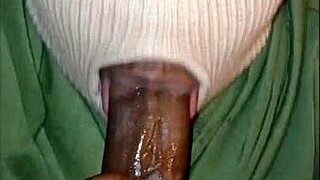 Super Sloppy Deep Throat Blowjob From Masked Girl!