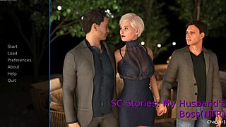 my husband's boss fucks me rough in public