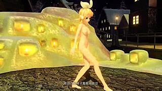 kagamine rin snowman project diva nude mod full nude mod