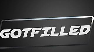 Gotfilled pumping Polish redhead full of cum